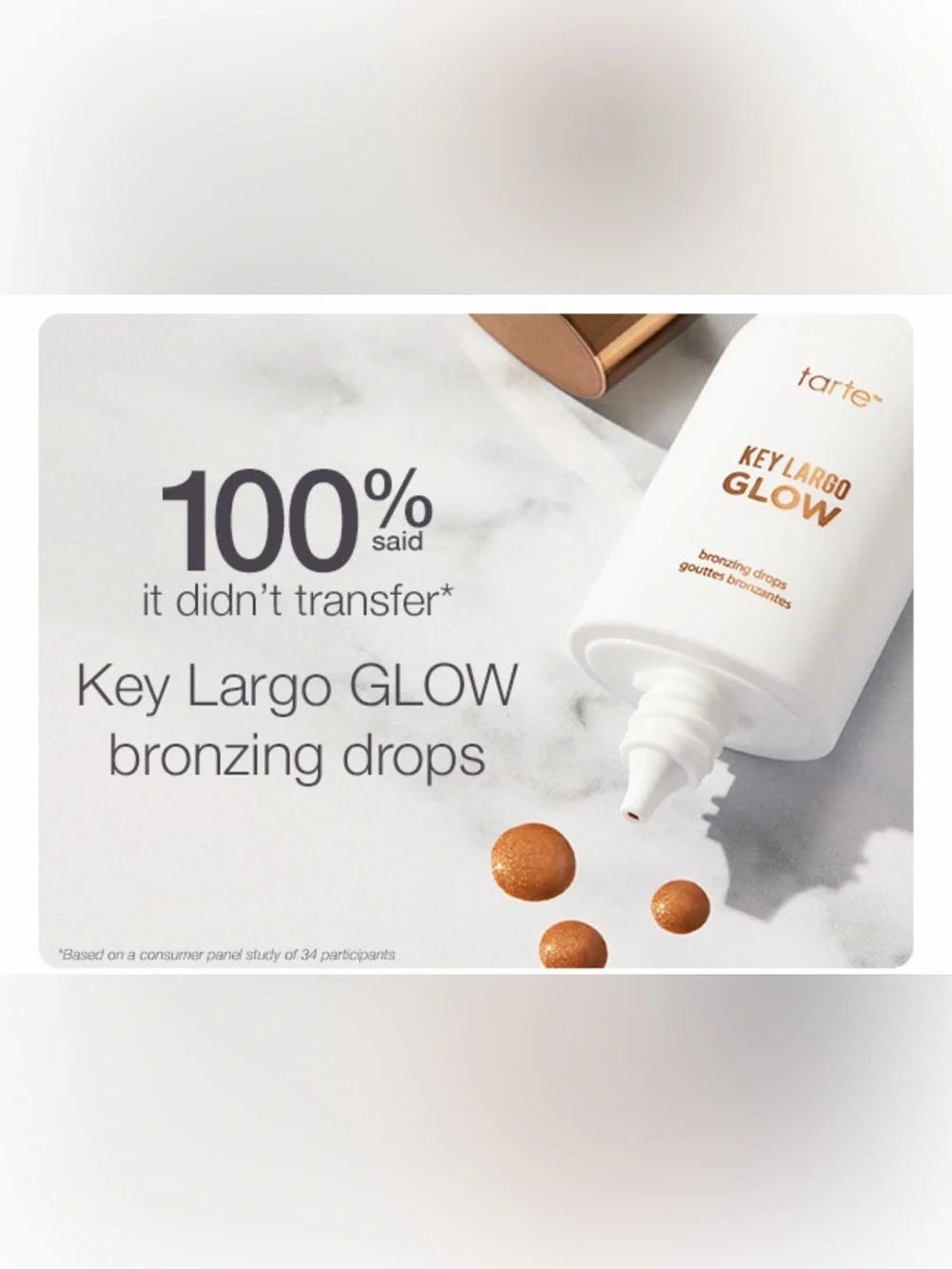 tarte Key Largo Glow Bronzing Drops — NEW!